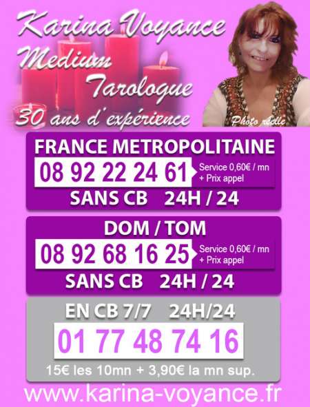 Photo ads/1114000/1114298/a1114298.jpg : Karina Voyance du couple 24/24 sans cb