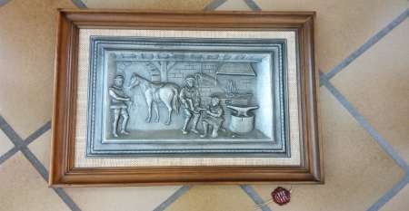 Photo ads/1385000/1385834/a1385834.jpg : Tableau du Forgeron dans sa forge