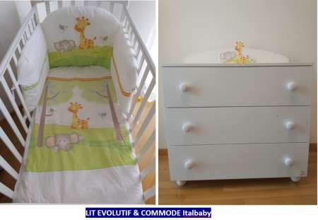 Photo ads/1754000/1754810/a1754810.png : LIT EVOLUTIF & COMMODE Italbaby