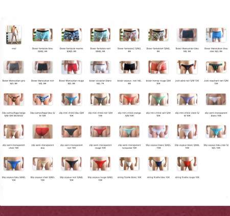 Photo ads/1942000/1942624/a1942624.jpg :  sous-vêtements sexy - lingerie homme