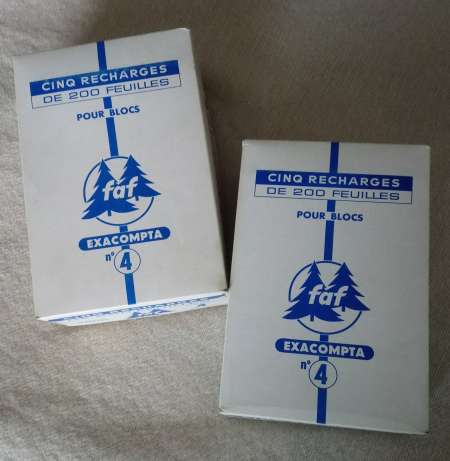 Photo ads/2101000/2101860/a2101860.jpg : Recharges EXACOMPTA