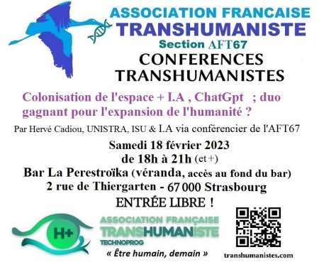 Photo ads/2102000/2102103/a2102103.jpg : Conférences : Colonisation de l'espace + I.A ???