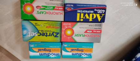 Photo ads/2125000/2125096/a2125096.jpg : Nurofen flash ,Advil 400 ,zyrtec