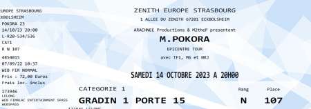 Photo ads/2190000/2190978/a2190978.png : billets épicentre m pokora zenith strasbourg