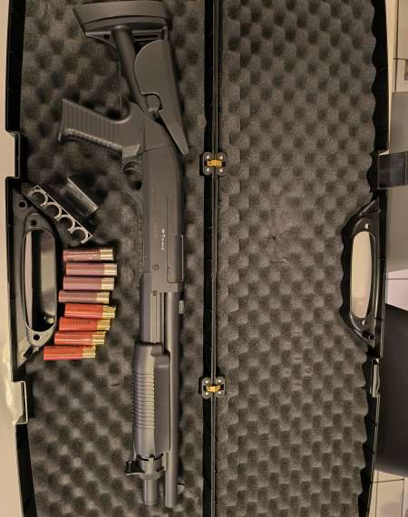 Photo ads/2265000/2265434/a2265434.jpg : Fusil a pompe airsoft ( Franchi Flex stock )