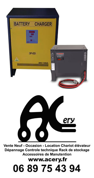 Photo ads/2487000/2487432/a2487432.jpg : CHARGEUR DE BATTERIE POUR TRANSPALETTE ELECTRIQUE
