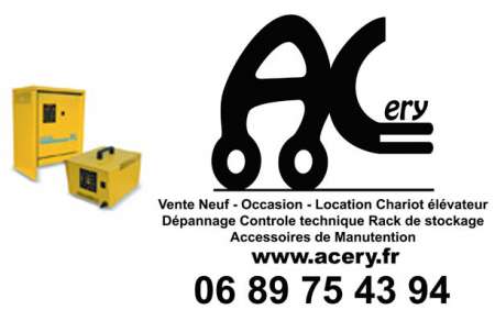 Photo ads/2487000/2487437/a2487437.jpg : CHARGEUR DE BATTERIE POUR NACELLE ELECTRIQUE