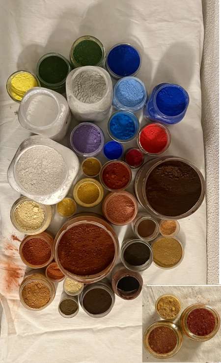 Photo ads/2589000/2589032/a2589032.jpg : Lot de pigments colorées
