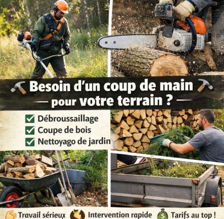 Photo ads/2629000/2629058/a2629058.png : Besoin d'un coup de mains pour votre terrain ?