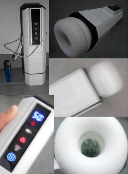 Photo ads/2637000/2637988/a2637988.jpg : Masturbateur et suceur chauffant 5 vitesses