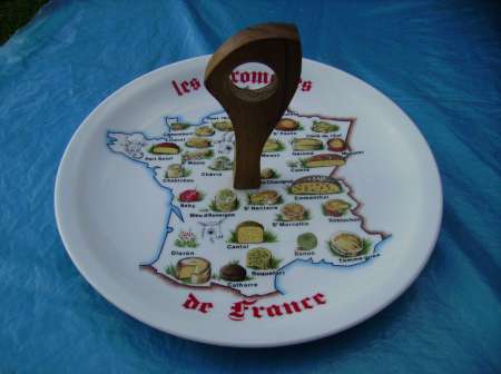 Photo ads/915000/915361/a915361.jpg : PLATEAU A FROMAGES « Les Fromages de France » 